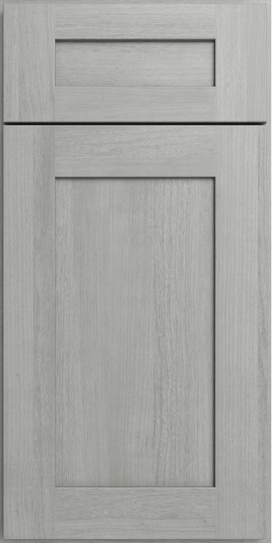Nova Light Grey Shaker cabinet door from Forevermark cabinets available in Chicago.