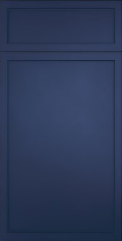 Xterra Blue Shaker cabinet door from Forevermark cabinets available in Chicago.